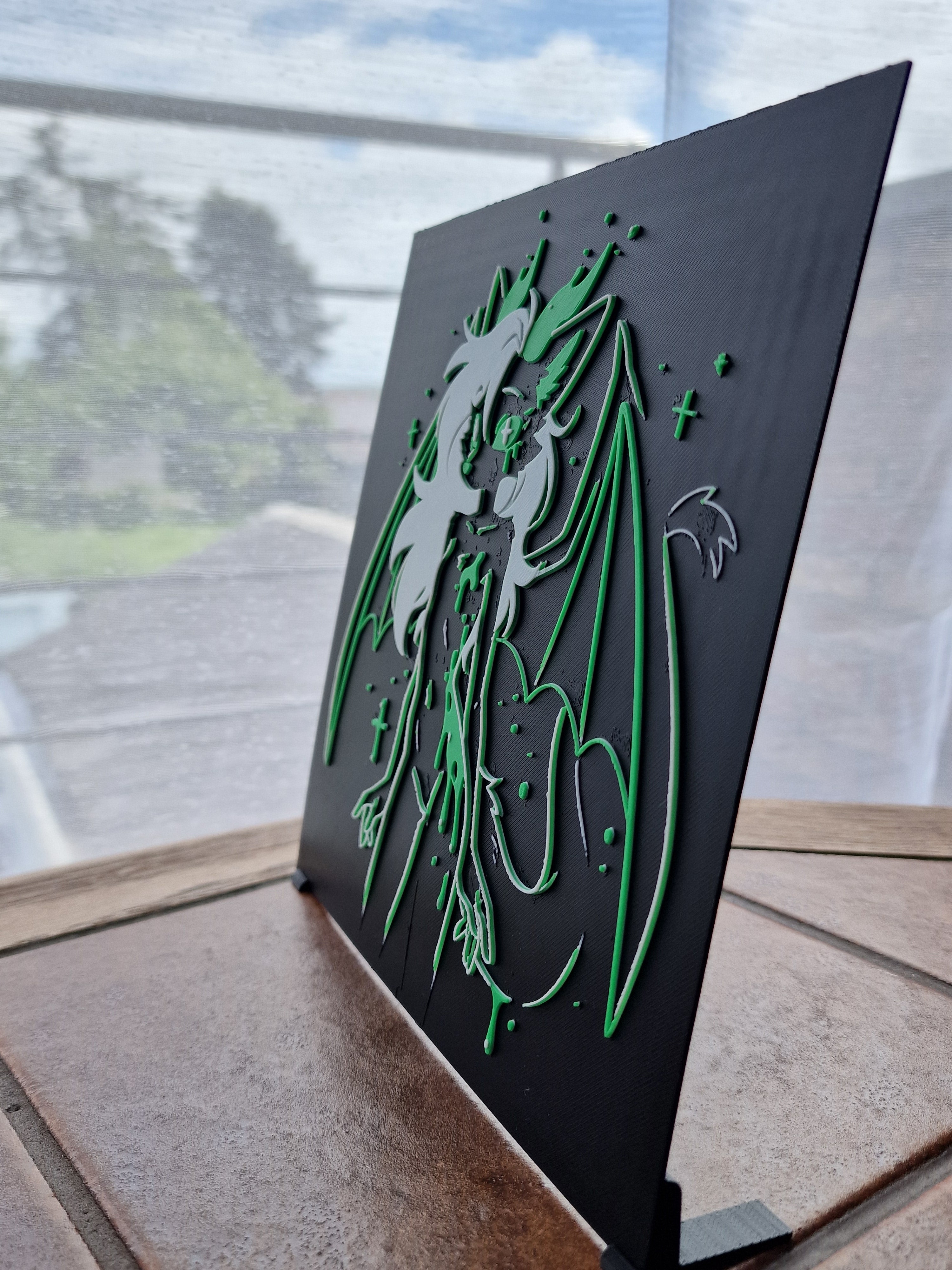 Ailes de Venin – Tableau 3D Hueforge