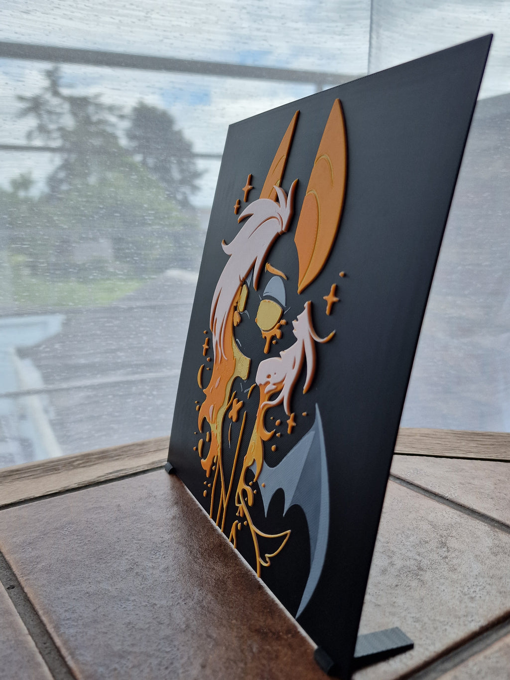 La Chimère d’Ambre – Tableau 3D Hueforge